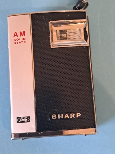 Transistor radio sharp am - transistor,