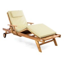 DIVERO Sonnenliege Gartenliege