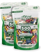 Purize Xtra Slim Size I - Aktivkohlefilter - Ø 6mm - (1000 stk.) MEGA PACK
