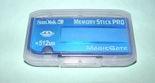 512 MB Memory Stick PRO ( 512MB MemoryStick MS PRO ) SanDisk MagicGate Neu  