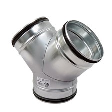 Y Formstück Metallrohr Y