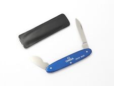 Wenger Alox Omega Messer Blau Gehäuse Öffner Taschenmesser Uhrenmacher *NOS*