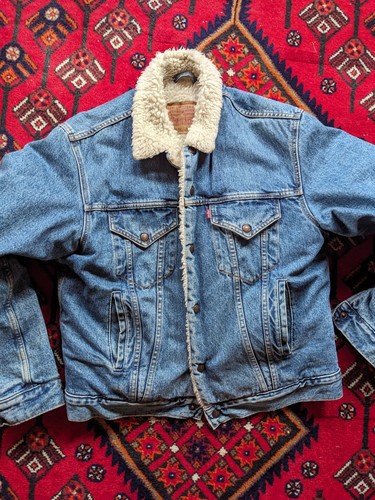 Levi sherpa trucker - sherpa,