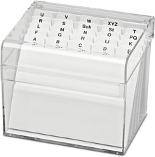 MAUL Karteikasten A6 Acryl