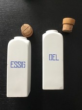 zwei alte Keramik Flaschen "