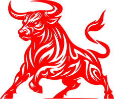 Auto Moto aufkleber STIER -