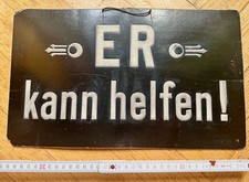 Altes orig reklame pappschild - reklame,