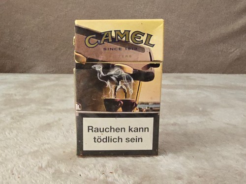 Camel zigarettenschachtel leer - camel,