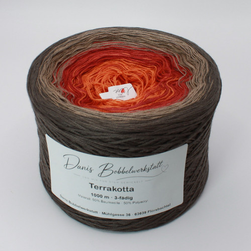 Terrakotta bobbel - terrakotta,