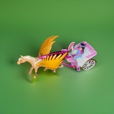 Playmobil 5143 Pegasus-Kutsche mit Prinzessin und Koffer Neuwertig aus Sammlung