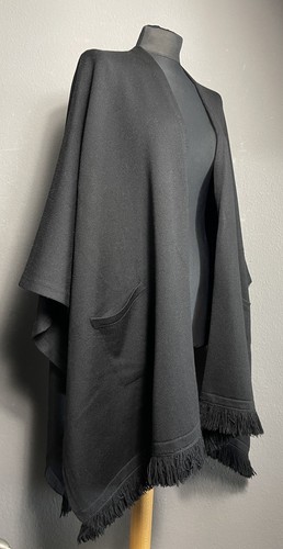 Hochwertiger langer poncho - langer,
