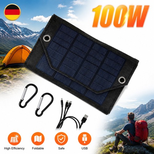 100w faltbares solarpanel - faltbares,