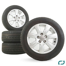Original Audi A4 8K Sommerräder Sommerreifen 16 Zoll DOT 21 225/55 R16 95Y