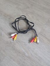 1,2m Videokabel Composite RCA 3 fach Stecker Cinch Audio Video AV TV Kabel NED