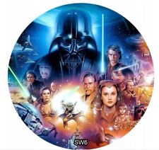 Essbar Yoda Star Wars Jedi Star Tortenaufleger Torte Tortenbild Zuckerbild+ TEXT