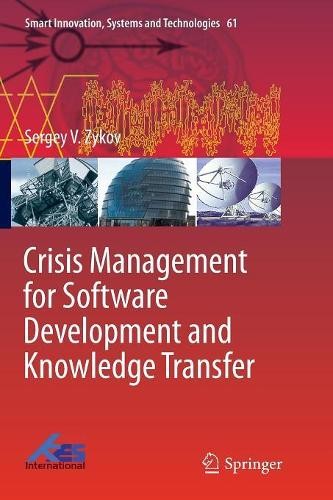 Crisis management for software - for,