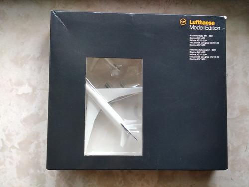 Lufthansa modell edition - modell,