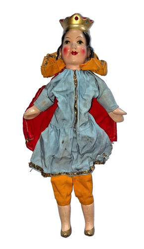 Antike handpuppe königin - antike,