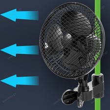 Clipventilator Ø22cm oszillierend Growbox Growzelt Clipfan Klima Clip Ventilator