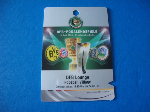 2008 ticket dfb pokalfinale - ticket,