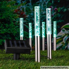Solar LED Leuchte 6er Set