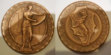 Nationaler Schießpreis Medaille Brescia 52mm