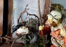 Schwalbennest aus Polyresin