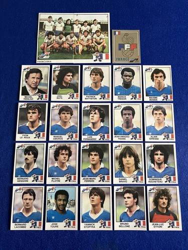 Panini euro fußball album - euro, 84