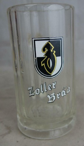Alter glas bierkrug - glas, aus