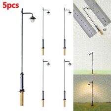 Konvolut 5 alte LED Stehlampen ��Spur HO für Modelleisenbahn��