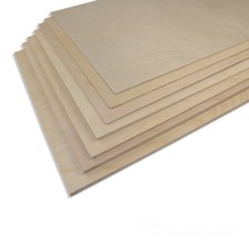 Birken-Sperrholz Flugzeug- Sperrholz Holz Birke 300 x 600 mm  0,4mm - 6,0mm