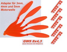 5-er Set Propeller für