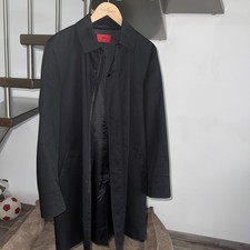 HUGO Boss Mantel Tiefschwarz