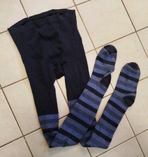 Warme Strumpfhosen * Damenstrumpfhose * Geringelt * Gr. XL