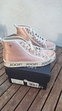 JOOP SNEAKERS Hoch 38 UK 5 IN Original  IN OVP Metallo HINGUCKER Coral Classico 