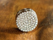 Pandora Reflexions Charm „Pavé-Kreis“ (Clip), rosévergoldet