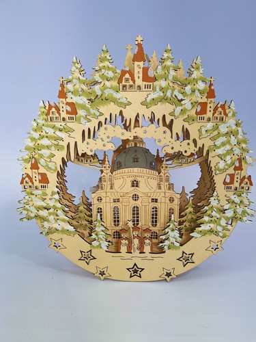 Holzbild wandbild frauenkirche - holzbild,