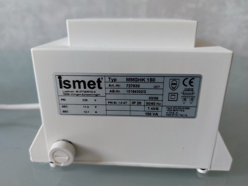 Ismet 150va blocktransformator - ismet,
