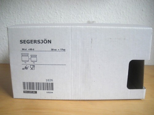 Ikea segersjön set - ikea, glas