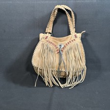 Vintage Wildleder Braun