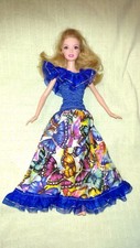 Barbie Kleid Schmetterling