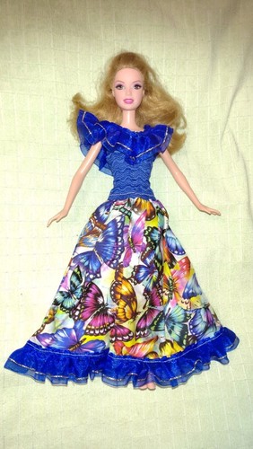 Barbie kleid schmetterling - barbie,