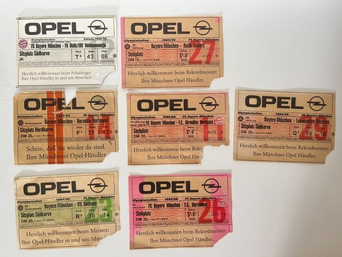 Bayern sammler tickets - fc,