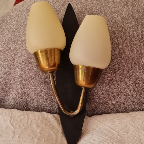 Flammige wandlampe messing - wandlampe,