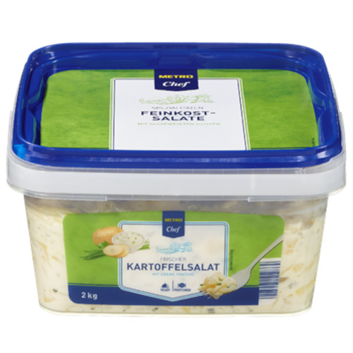 Chef kartoffelsalat mit creme - kartoffelsalat,