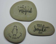 3er Set Beton Steine