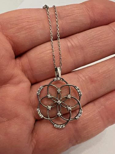 Collier kette sterlingsilber - collier,
