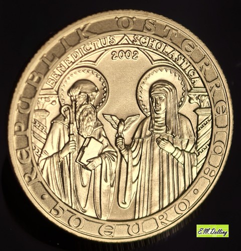 österreich euro goldmünze - 50,