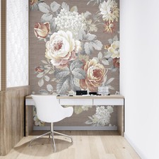 3D Weiße Blumen ZHUC6099