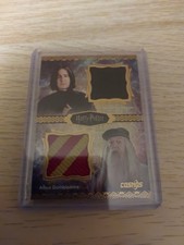 Kakawow Cosmos Harry Potter 2025 Dual Patch Relic Albus Dumbledore Severus Snape